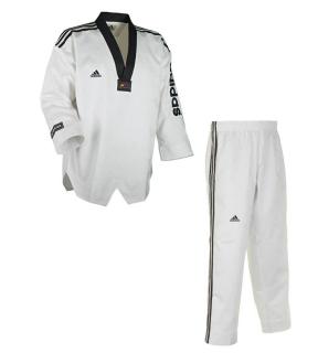 Taekwondo Dobok ADIDAS - SUPER MASTER Barva: Bílá, Velikost: 160