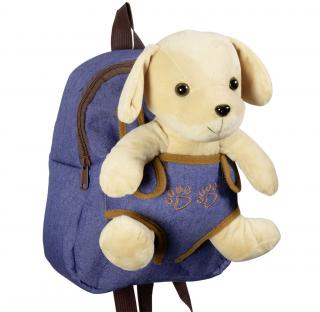 Batoh Plush Backpack Soft Toy Puppy