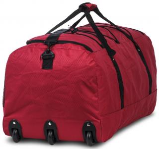 Cestovní taška Foldable 3 wheels Red