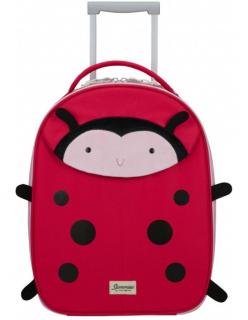 Dětský kufr Happy Sammies ECO Upright Ladybug Lally