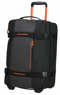 Příruční taška s kolečky Urban Track Duffle 55cm Black/Orange