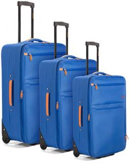 Sada kufrů BZ 5383 Blue/Orange 3-set