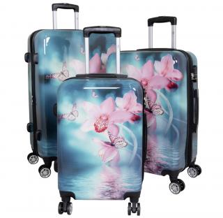 Sada kufrů Orchidee 3-set