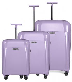 Sada kufrů Phantom SL Smooth Lavender 3-set