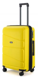 Střední kufr Peace Yellow