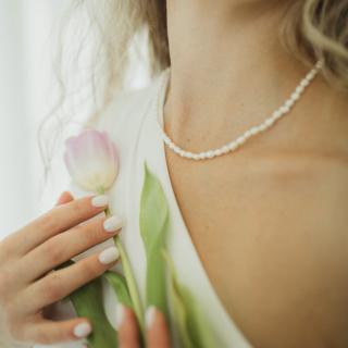 Náhrdelník Luxury Pearls Barva: Zlacené stříbro 925/1000