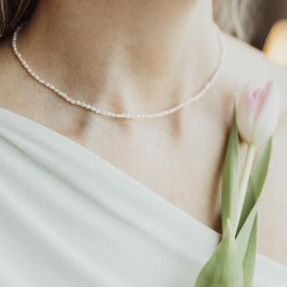 Náhrdelník Mini Pearls Barva materiálu: Stříbro 925/1000