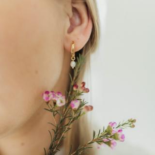 Náušnice Luxury Pearls Barva materiálu: Pozlacené stříbro 925/1000