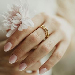 Prsten BloomRing Gold Velikost: 57