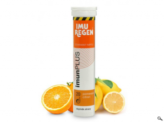 Imun Plus šumivé tablety pomeranč+citron
