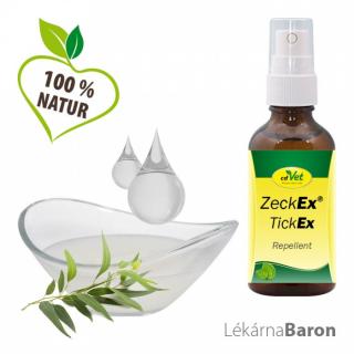 Přírodní repelent proti klíšťatům cdVet Velikost: 100 ml CDvet
