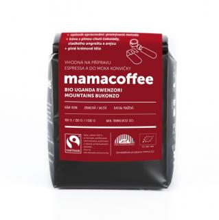 Káva mamacoffee, různé druhy Varianta: BIO UGANDA - mletá