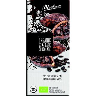 Meybona, BIO čokolády, různé druhy Varianta čokolády: 72% bio čokoláda