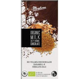 Meybona, BIO čokolády, různé druhy Varianta čokolády: Bio s karamelem a solí
