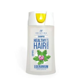 Přírodní šampon Hristina 200 ml, různé varianty Varianta: Pelargonie