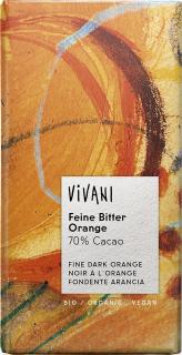 Vivani, ochucené vysokoprocentní čokolády, různé druhy Varianta čokolády: Pomeranč