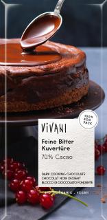 Vivani, vysokoprocentní čokolády, různé druhy Varianta čokolády: na vaření