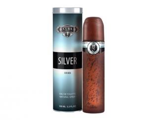 CUBA SILVER parfém 100ml (pánský parfém)