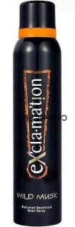 Exclamation W deodorant 150ml WILD MUSK