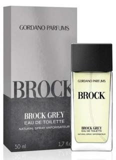 GORDANO PARFUMS Pánský parfém 50ml BROCK GREY+řasenka XL zdarma