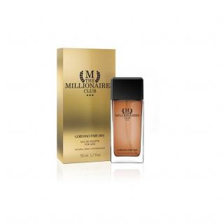 GORDANO PARFUMS Pánský parfém 50ml THE MILIONAIRES+řasenka XL zdarma