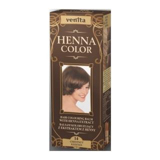 HENNA COLOR barva na vlasy č.14 CHESTNUT (VENITA barva)