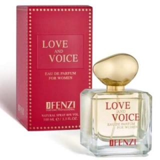 JFENZI edp 100ml Dámský parfém LOVE AND VOICE
