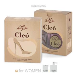 LUXEDOR 100ml+18,5ml Dámský parfém CLEO (Vyrobeno v České Republice)