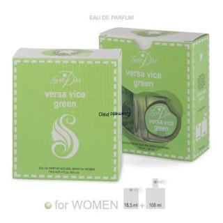 LUXEDOR 100ml+18,5ml Dámský parfém VERSA VICE GREEN (Vyrobeno v České Republice)