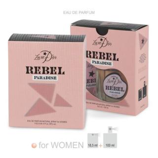 LUXEDOR 18,5ml Dámský parfém REBEL PARADISE (Vyrobeno v České Republice)