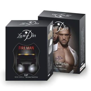 LUXEDOR 18,5ml Pánský parfém FIREMAN (Vyrobeno v České Republice)