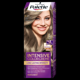 PALETTE Color Creme 8-21 Světlá popelavá plavá (Barva na vlasy 50ml)