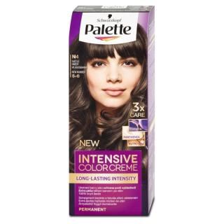 PALETTE Color Creme N4 Světle hnědá (Barva na vlasy 50ml)