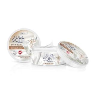 ULTRA SOFT Krém 200ml KOZÍ MLÉKO+100ml VEGAN krém ZDARMA