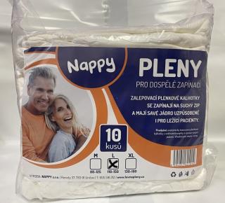 Absorpční kalhotky Nappy prodyšné zapínací L 110-150cm 10 ks