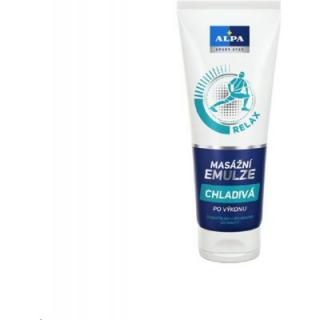Alpa masážna emulzia chladivá, 210 ml