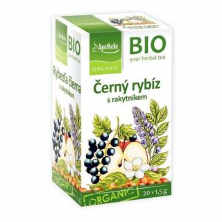 Apotheke BIO Čaj Čierne ríbezle s rakytníkom 20x1,5g