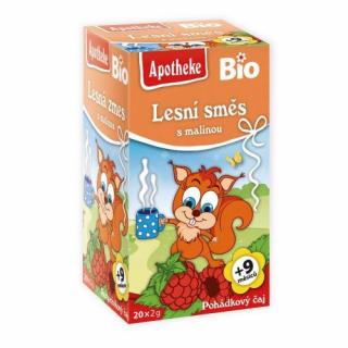Apotheke BIO Čaj detský Lesná zmes s malinou 20x2g