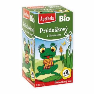 Apotheke BIO čaj detský Prieduškový s skorocelom 20x1,5
