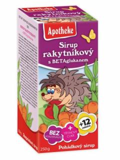 Apotheke Sirup detský Rakytníkový s betaglukánom 250g