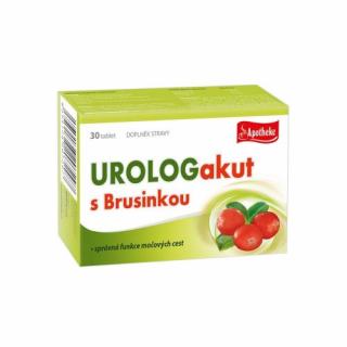 Apotheke Tablety Urologakut s brusnicou 30tbl 50g