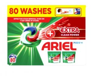 Ariel kapsule (80PD/kra) Plus Extra Clean BOX