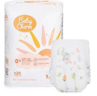 Baby Charm Super Dry PANTS veľ. 5 (12 - 17 kg), 20 ks
