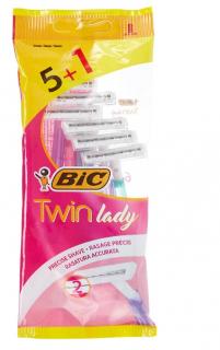 BIC Twin Lady dámske holítka 5+1 ks