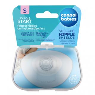Canpol babies Chránič prsnej bradavky EasyStart malý S 2ks