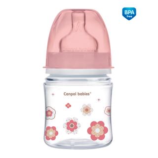 Canpol babies Fľaša so širokým hrdlom NEWBORN BABY 120ml