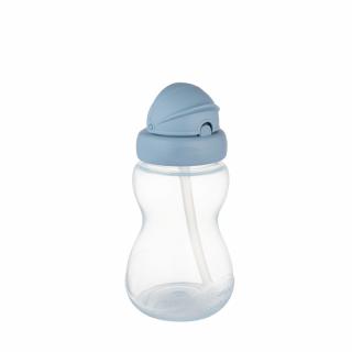 Canpol babies Fľaša športová so slamkou 270ml modrá