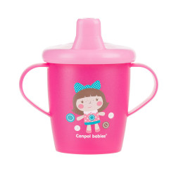 Canpol babies Nevylievací hrnček TOYS 250ml Farba: Růžová