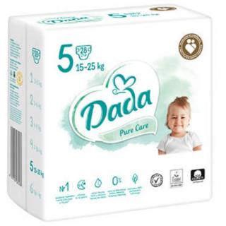 Dada PURE Care Vel.5 JUNIOR, 15-25 kg, 28 ks