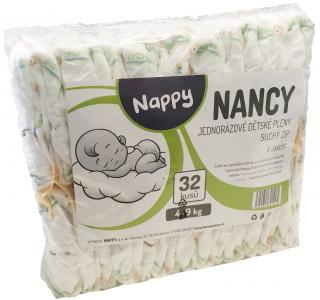 Dětské pleny Nancy 4-9 kg 32 ks